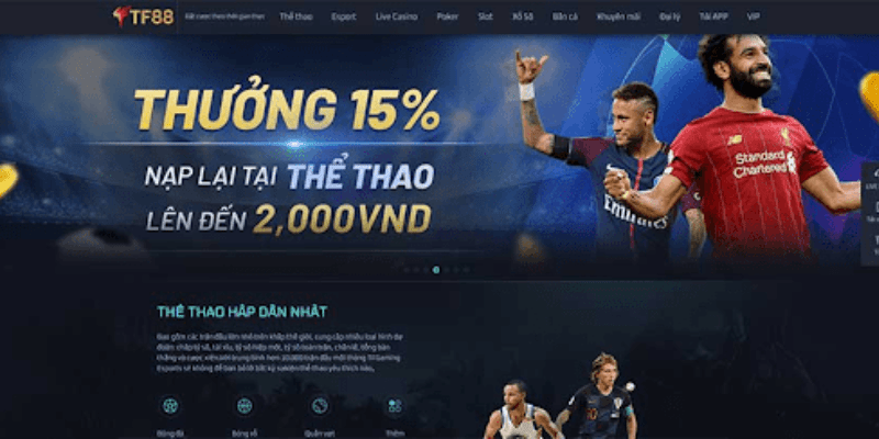 TF Gaming - Nhà cái cá cược thể thao hàng đầu châu Á
